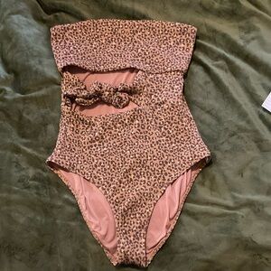 Aerie Leopard one piece